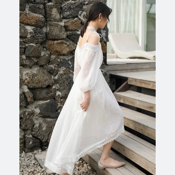 Nwot Zimmermann realm scallop dress - Picture 2 of 12